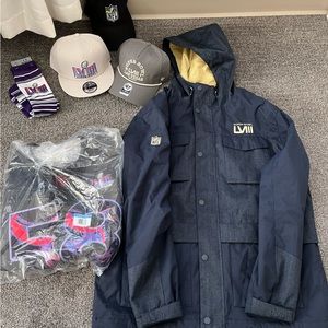 SB LVIII Apparel Lot